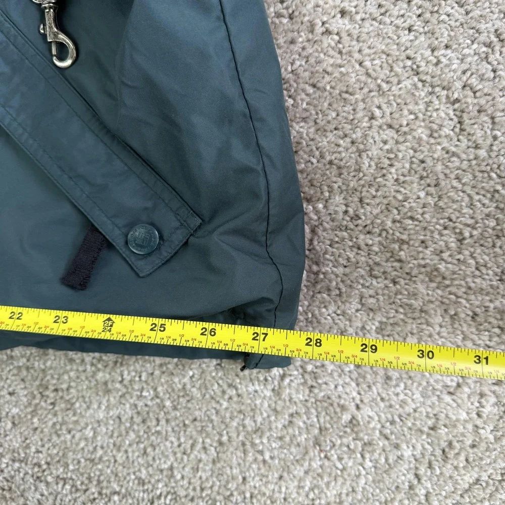 Vintage Columbia West Ridge Jacket Mens XL Green Nylon Parka Lined Outdoor Korea